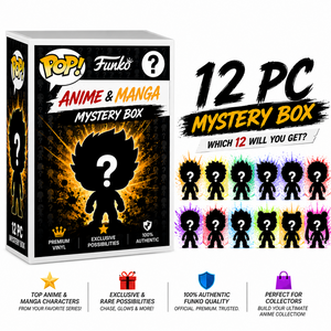 Funko Anime Mystery Blind Box Case | 12-Pack Collectible Funko Pops