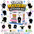 Funko Pocket Pop Keychain Mystery Blind Box Case | 12-Pack Collectible Keychains