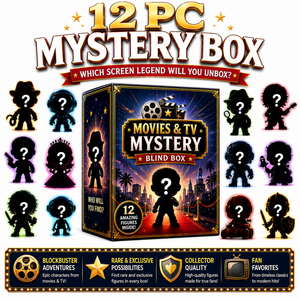 Funko Movie & TV Mystery Blind Box Case | 12-Pack Funko Pops