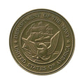 Navy Service Medallion, Brass Navy Medallion