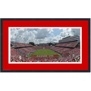 Framed Carter Finley Stadium North Carolina State Wolfpack 16x24 NCAA Football Photo Professionally Matted