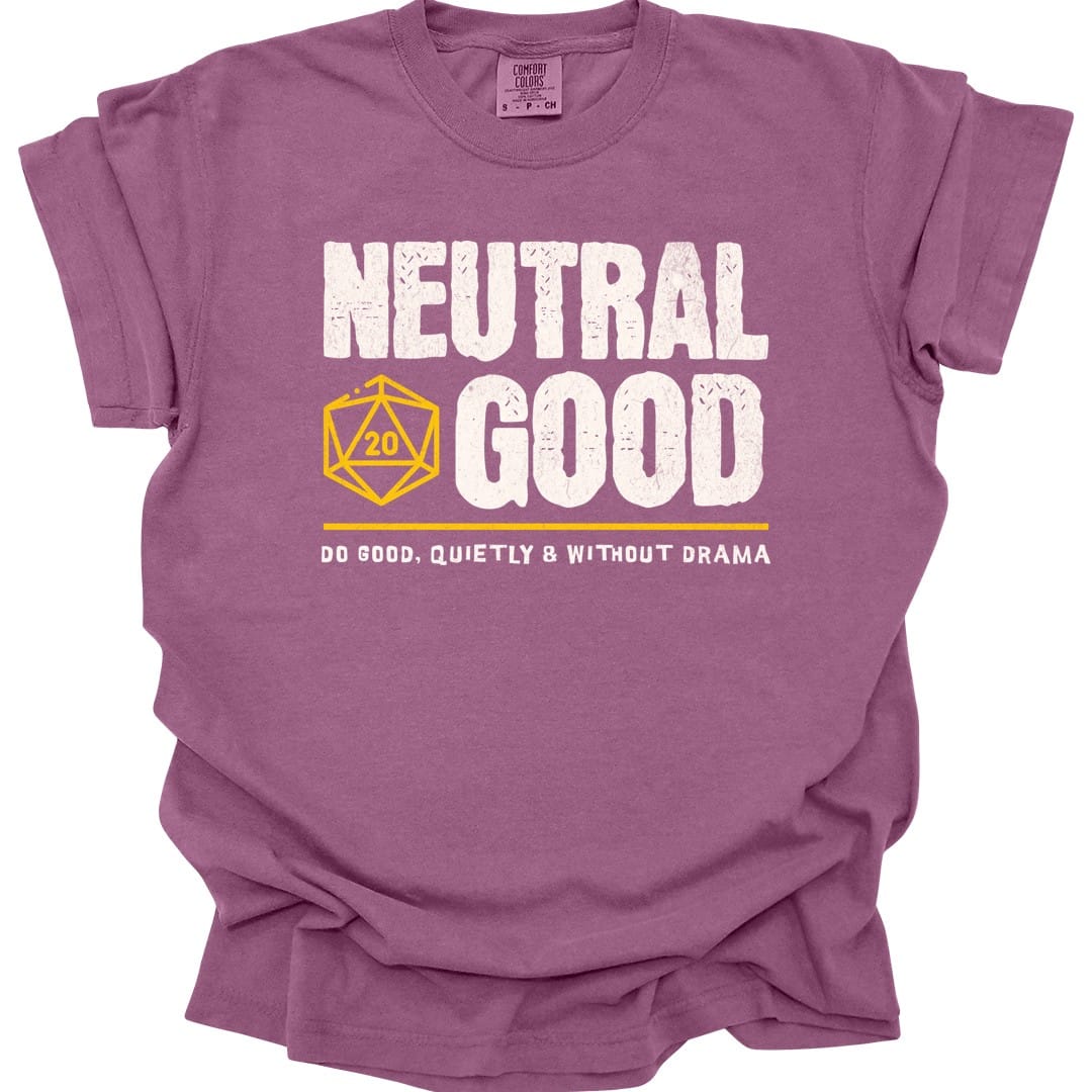 Neutral Good Shirt - D&D Alignment T-shirt - Comfort Colors