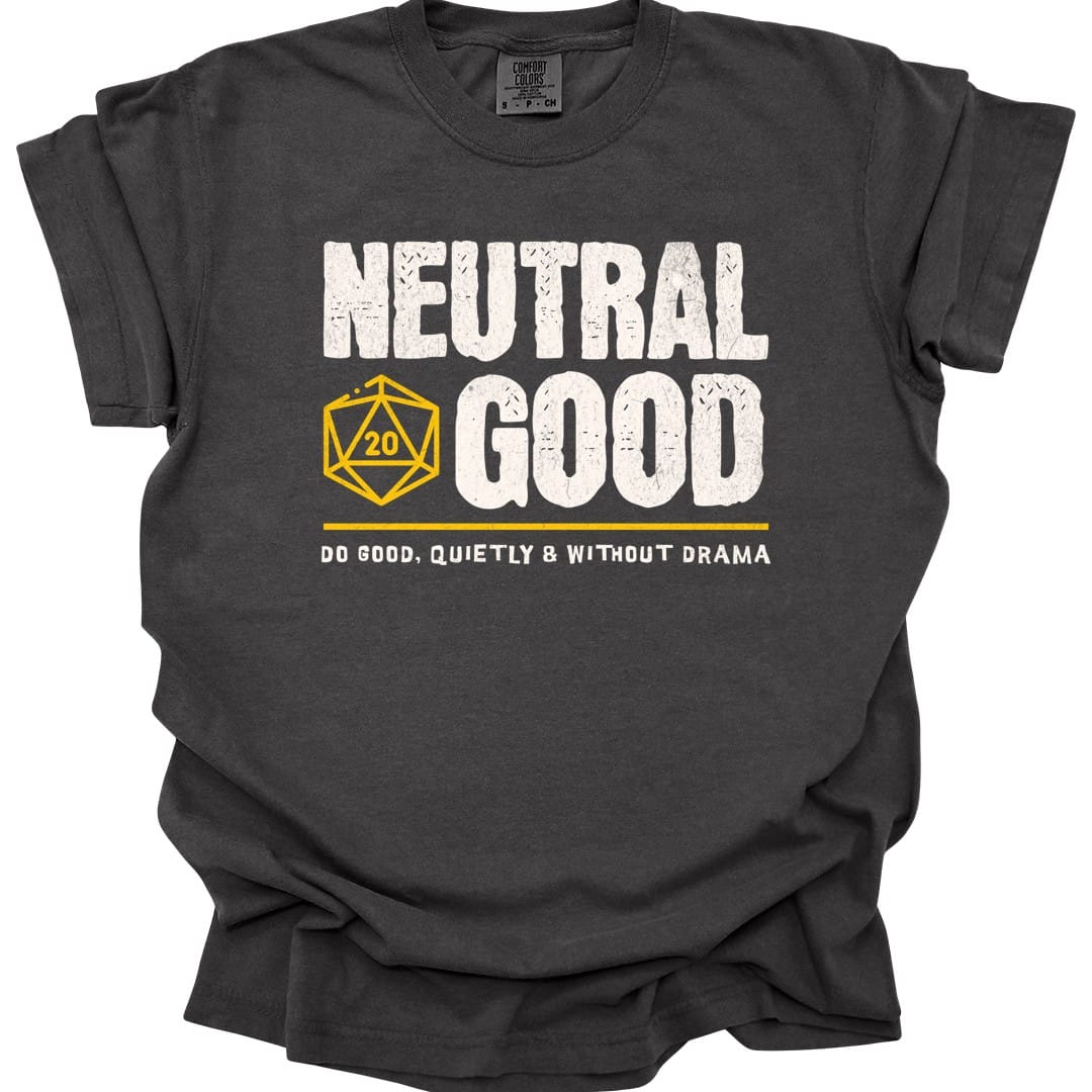 Neutral Good Shirt - D&D Alignment T-shirt - Comfort Colors