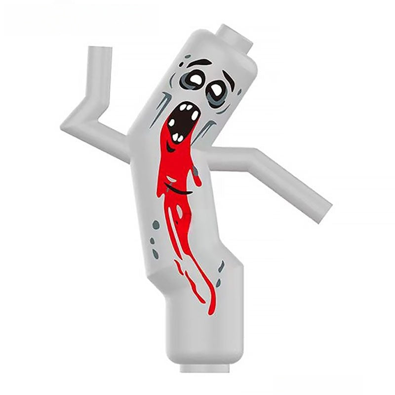 NEW ZOMBIE Blow UP Guy Minifigure Toy