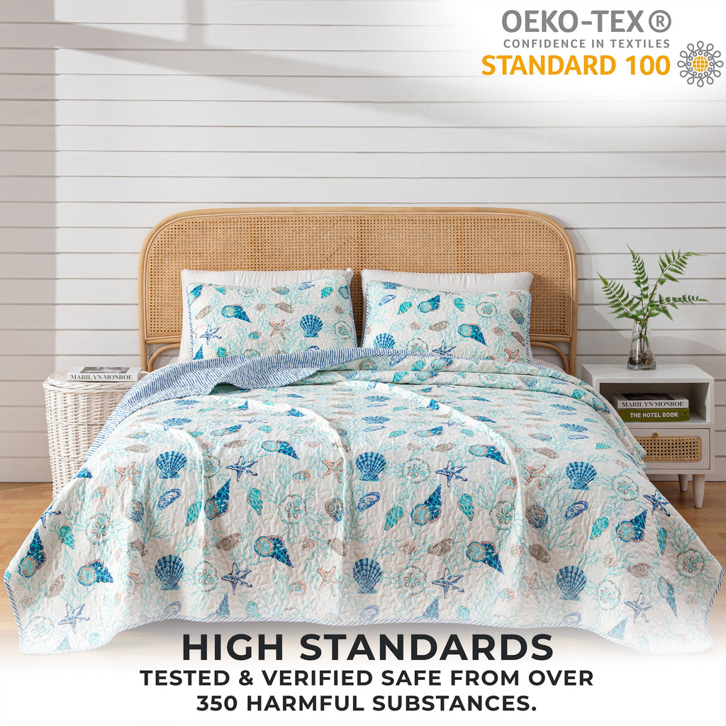 Coastal Quilt Set Bali Collection