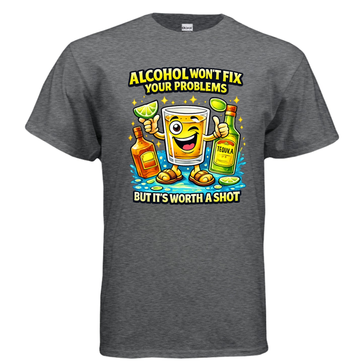 DARK HEATHER - FRONT