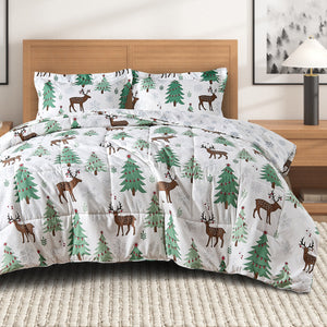 Deer / Trees / Snow
