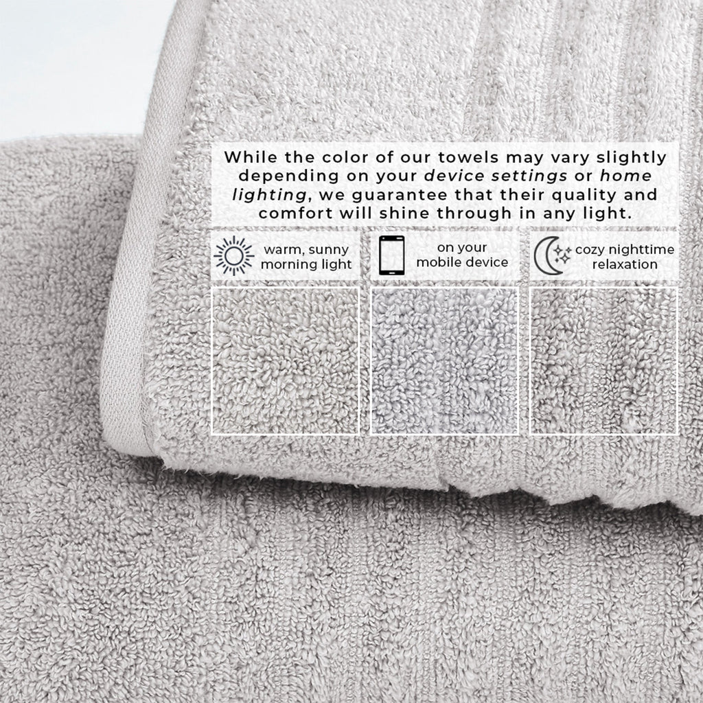 Luxury Combed Cotton Bath Towel Set - Karina Collection