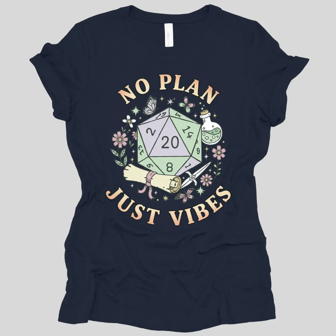 No Plan Just Vibes D&D Women's T-shirt