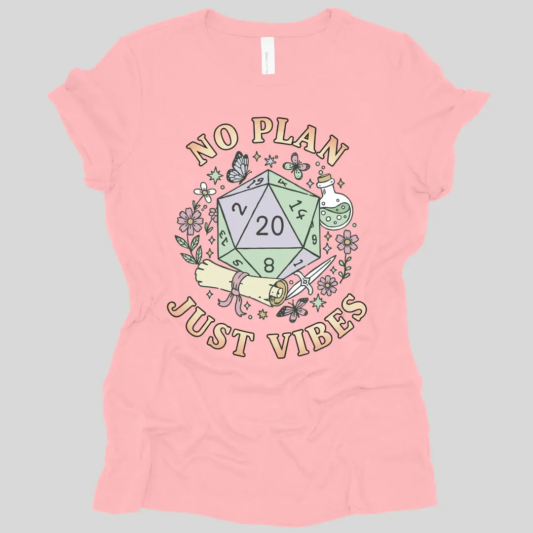 No Plan Just Vibes D&D Women's T-shirt