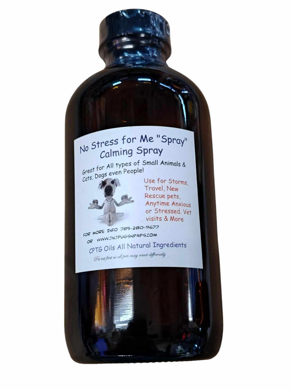 No Stress on Me Spray.. Natural Calming Aid