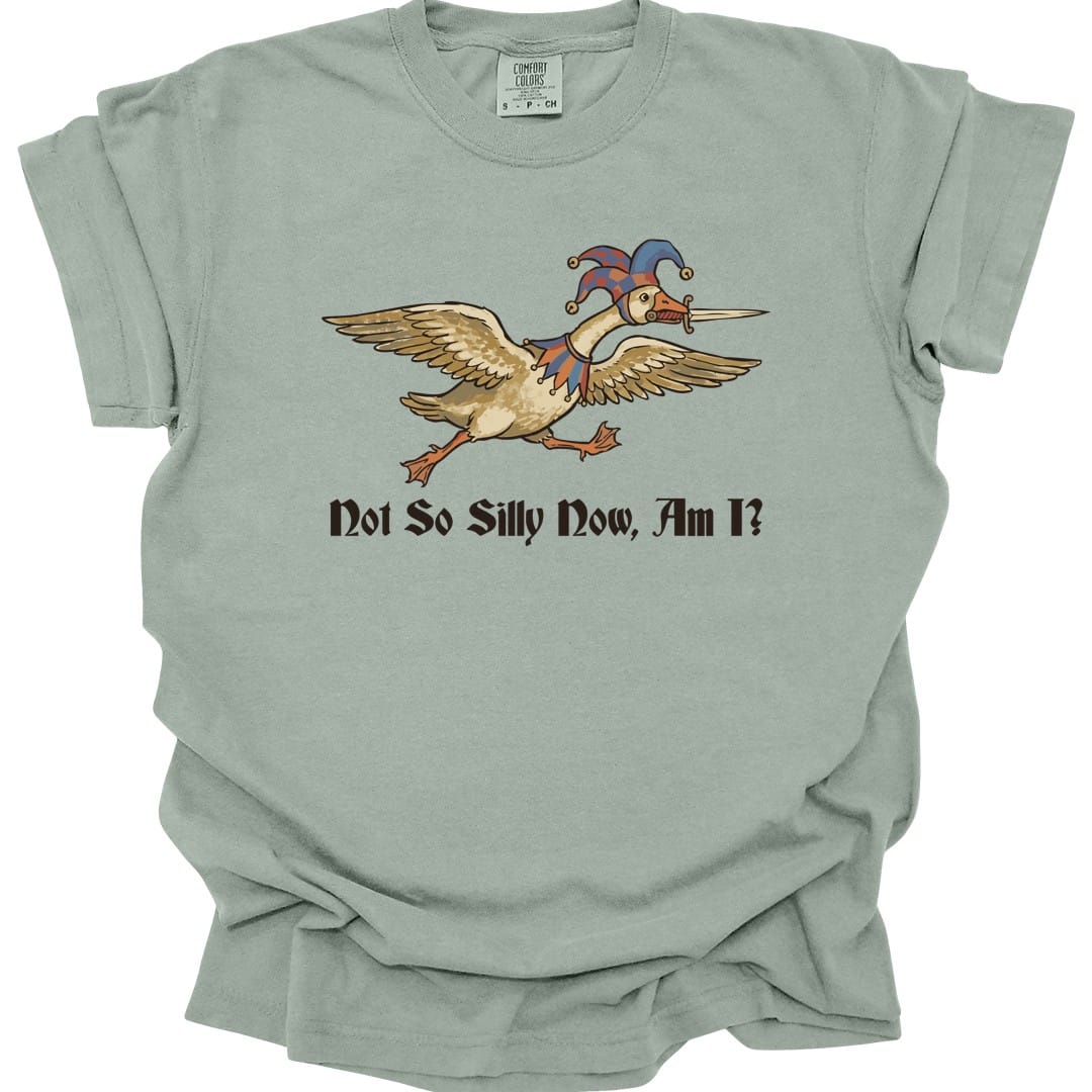 Not So Silly Now, Am I? T-Shirt - Comfort Colors