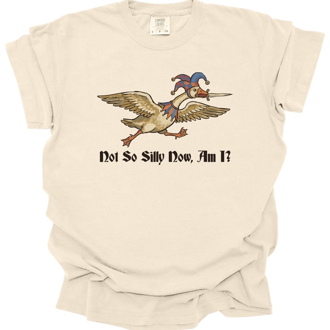 Not So Silly Now, Am I? T-Shirt - Comfort Colors