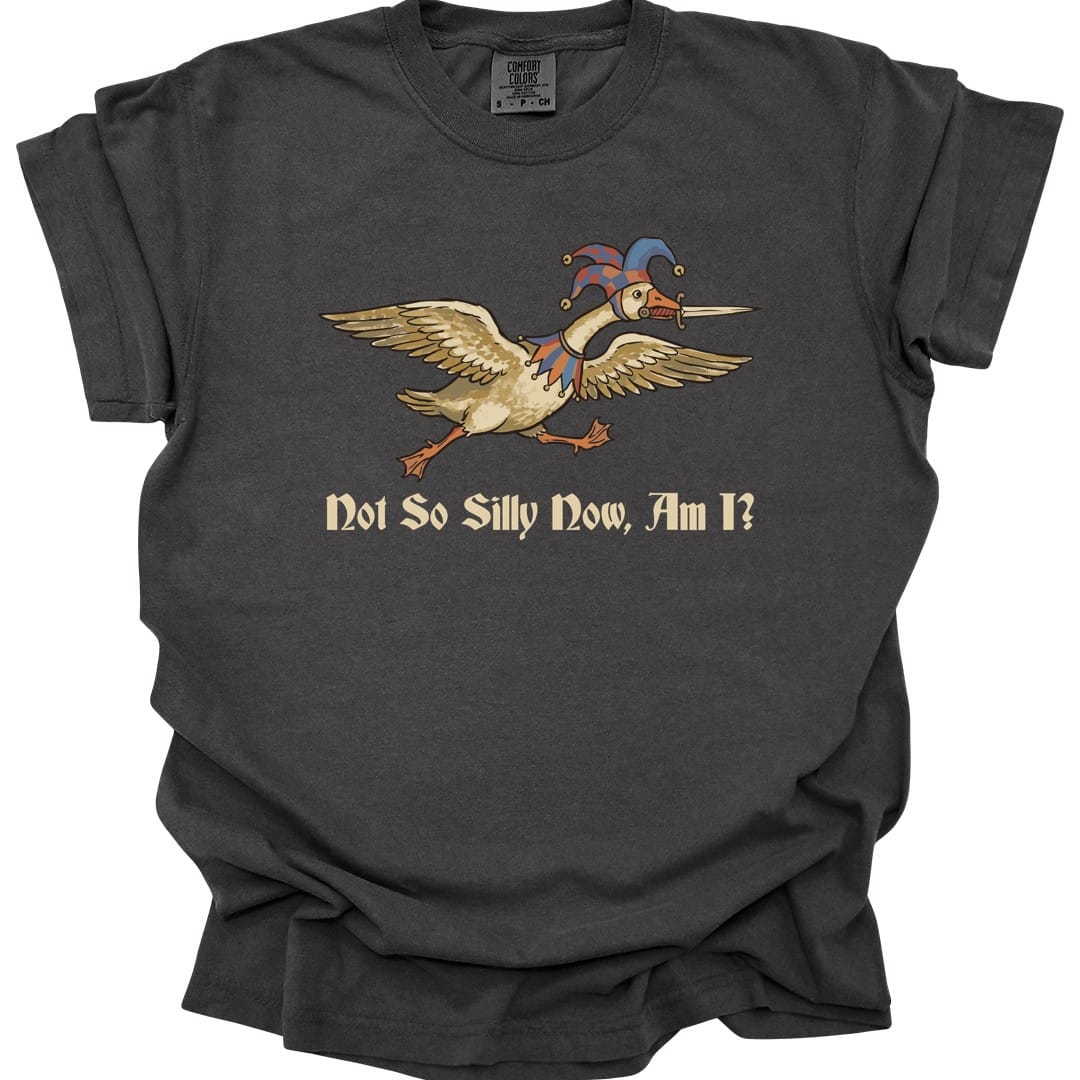 Not So Silly Now, Am I? T-Shirt - Comfort Colors