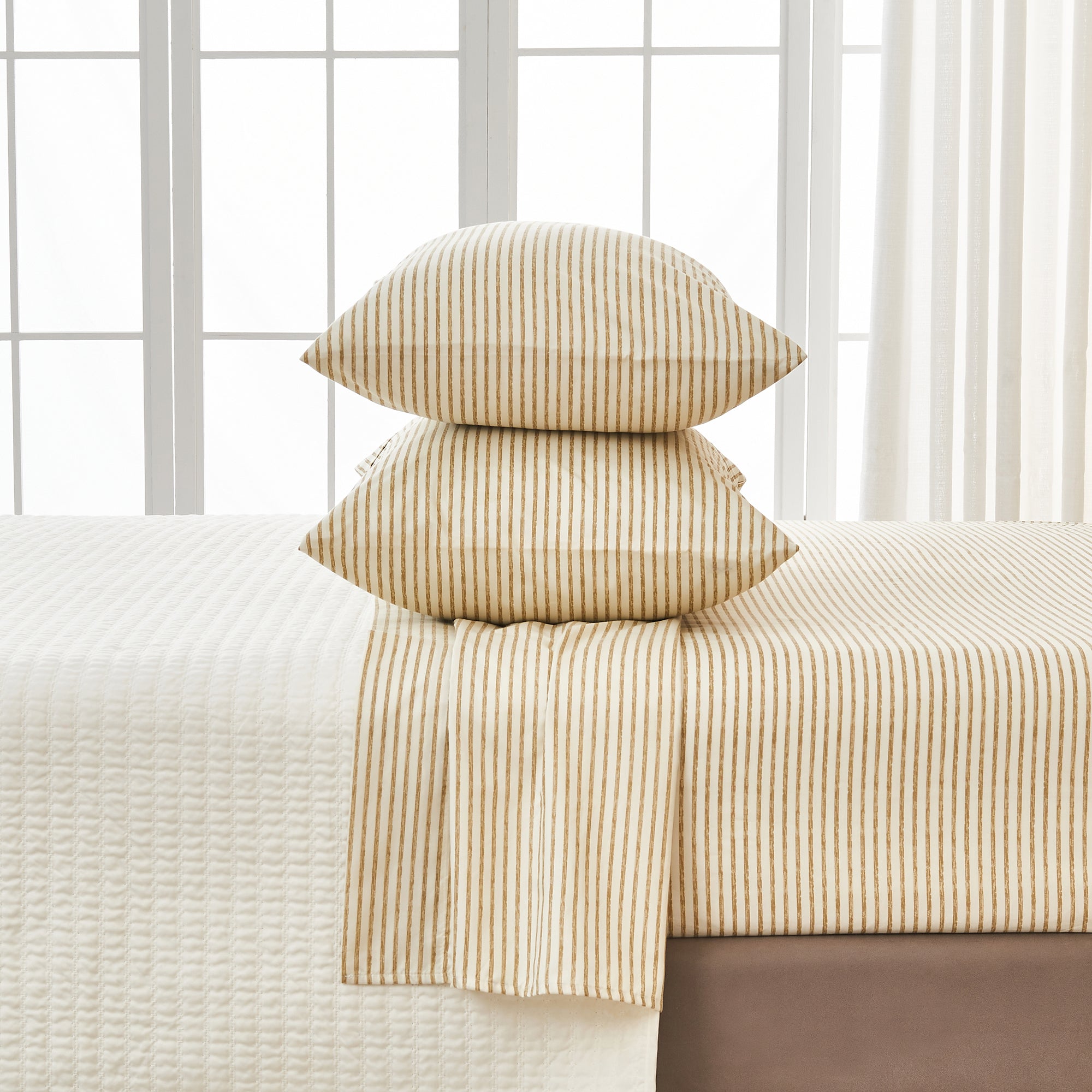 Striped Sheet Set - Evette Collection