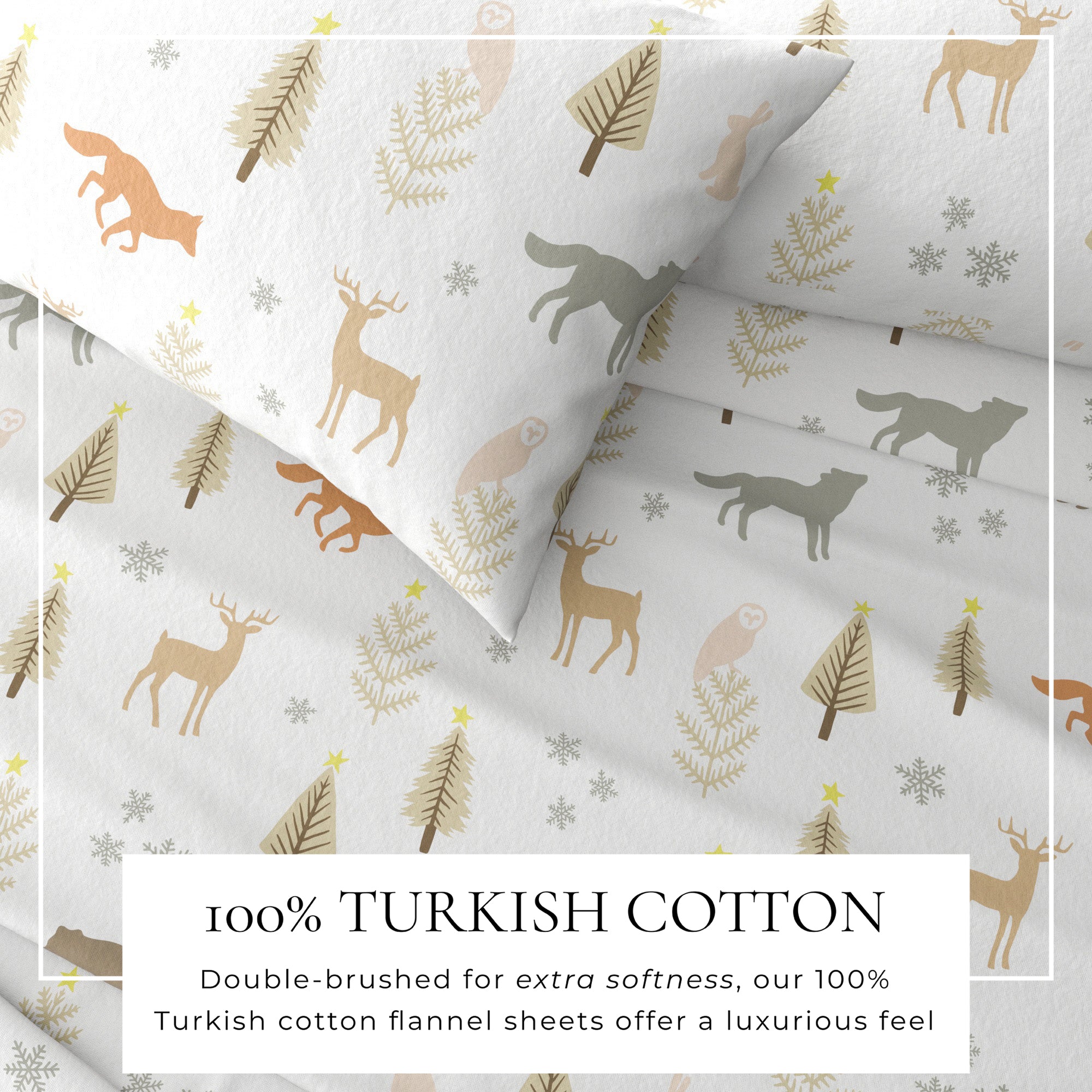 Turkish Cotton Flannel Sheet - Stratton Collection