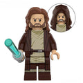 Obi Wan Kenobi with long hair Lego Star Wars Minifigures custom Toys