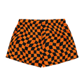 October Tiles Checkered Silky Pajama Shorts