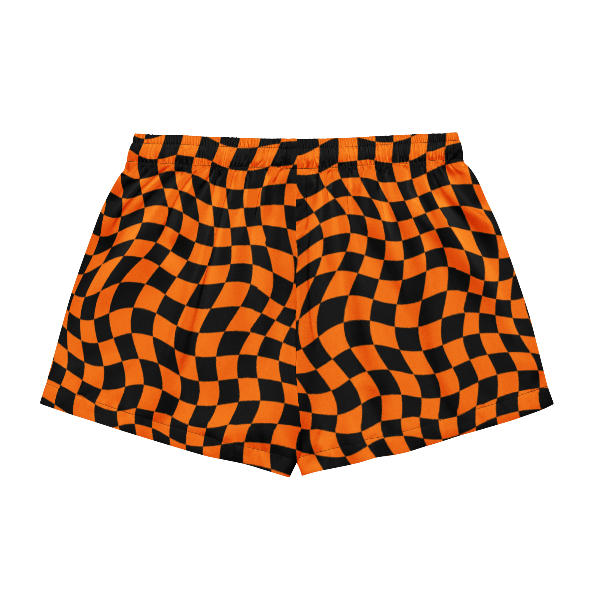 October Tiles Checkered Silky Pajama Shorts
