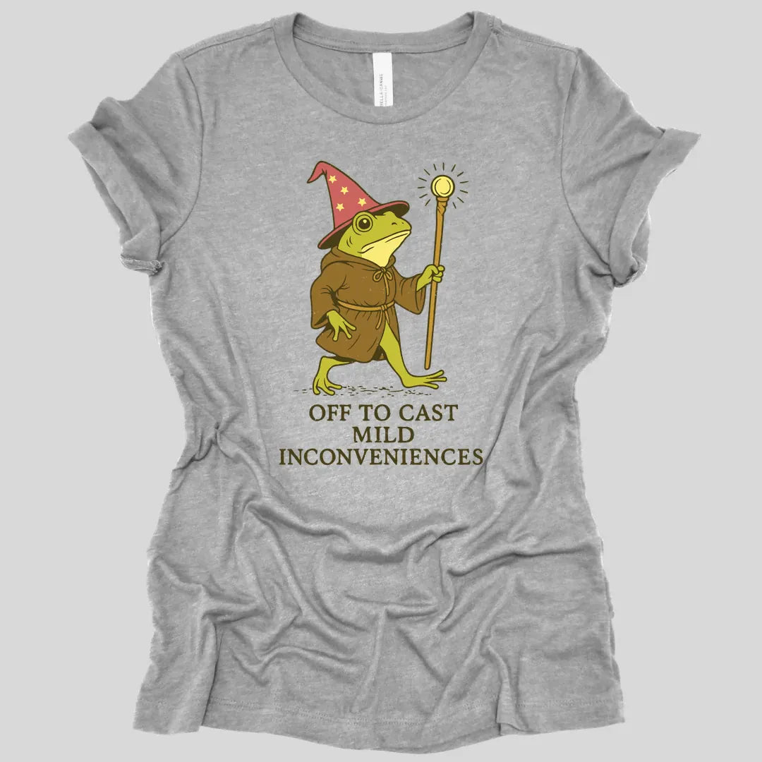 Off to Cast Mild Inconveniences Women's T-shirt