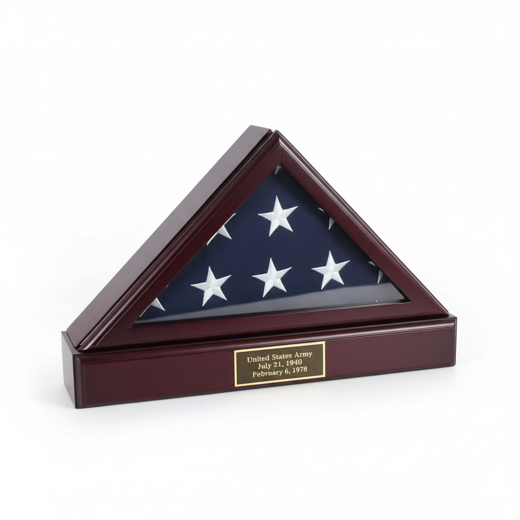 Flag Box, Flag Pedestal Box, Flag Boxes - Fit 3' x 5' Flag.