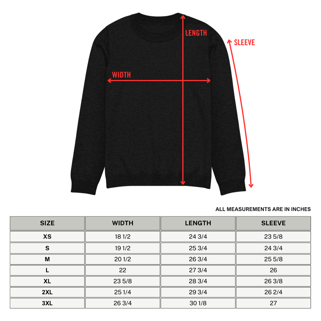 Web Weaver Knit Crew Neck Sweater