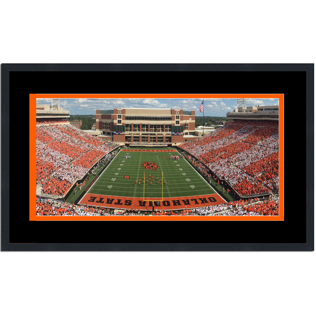 Framed Boone Pickens Stadium Oklahoma State Cowboys 16x24 NCAA Football Photo Professionally Matted
