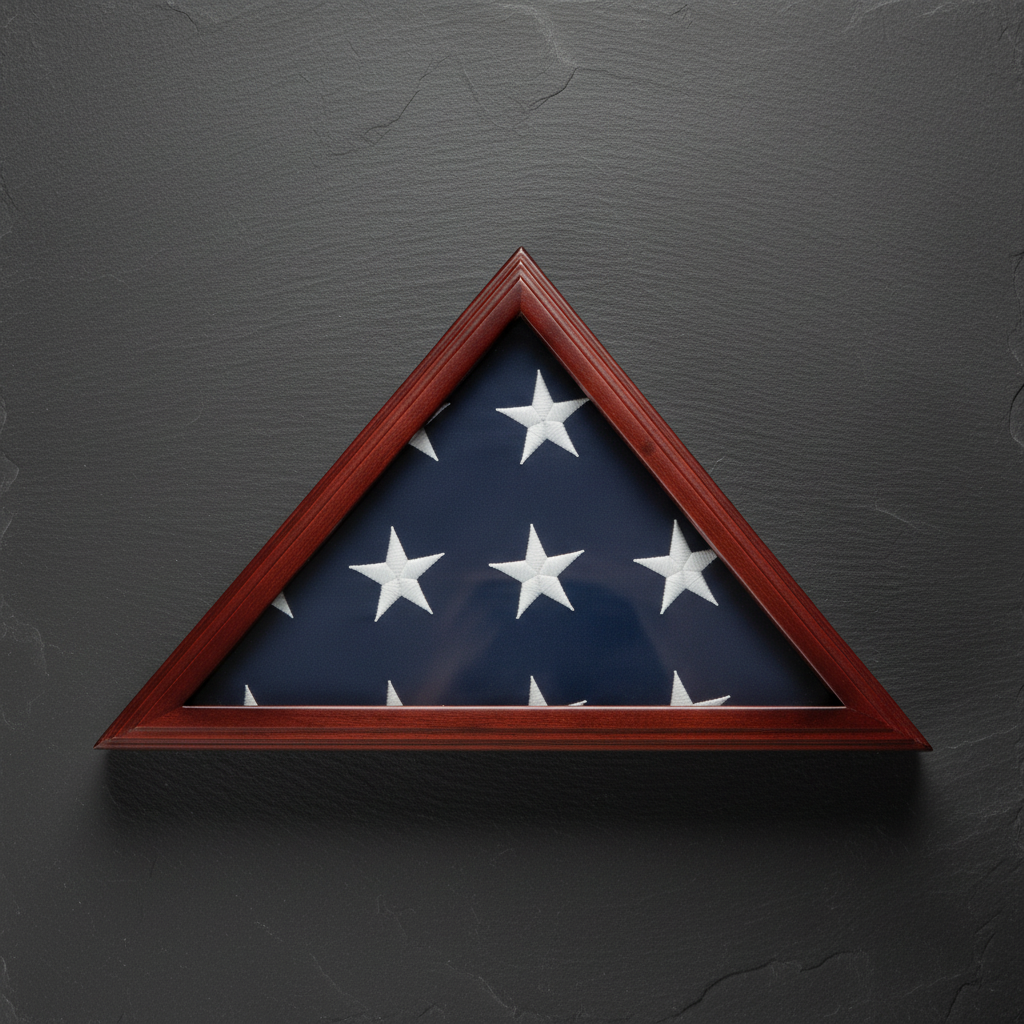 Capitol Flag Case for 3ft x 5ft Flag - Flag Frame