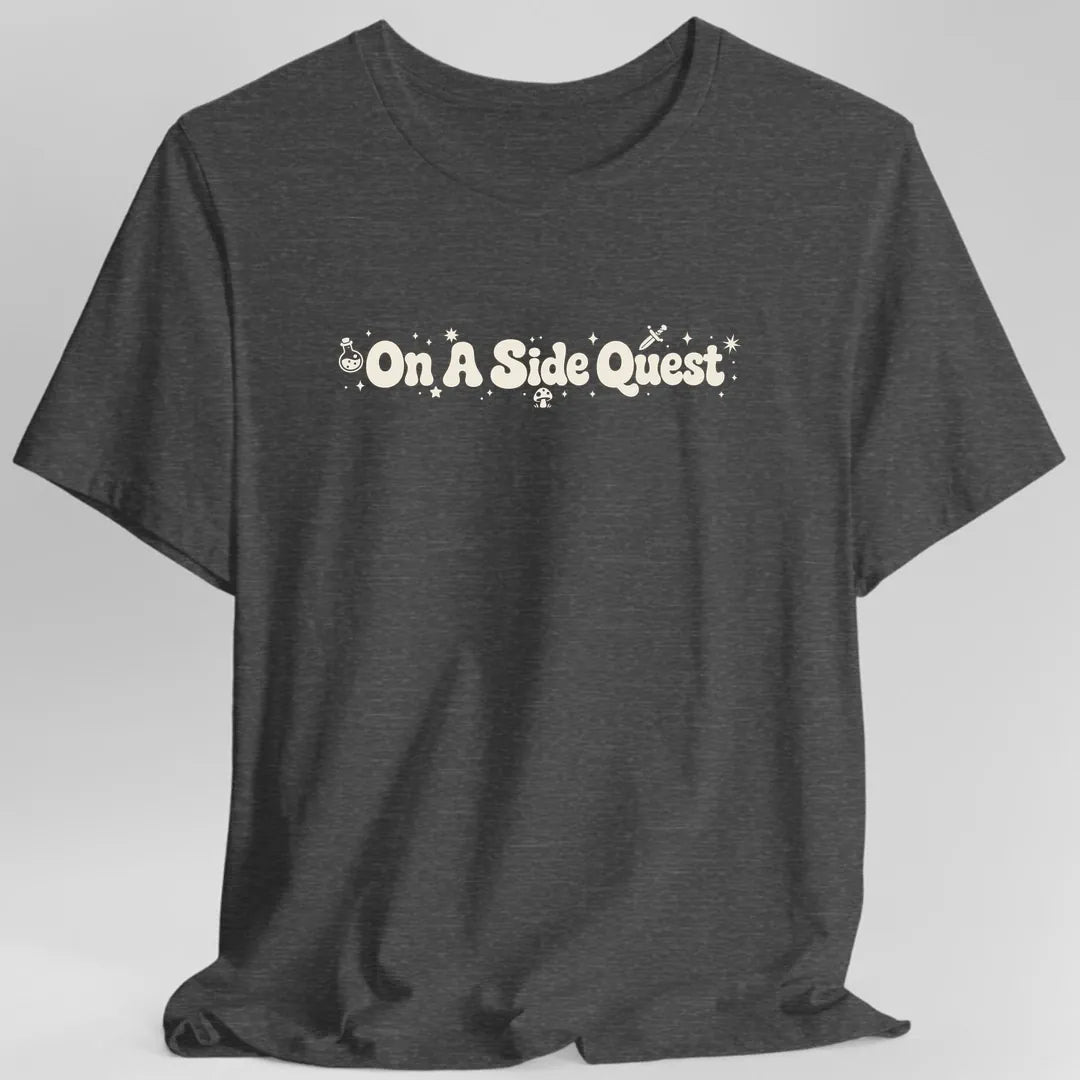 On A Side Quest Retro T-shirt