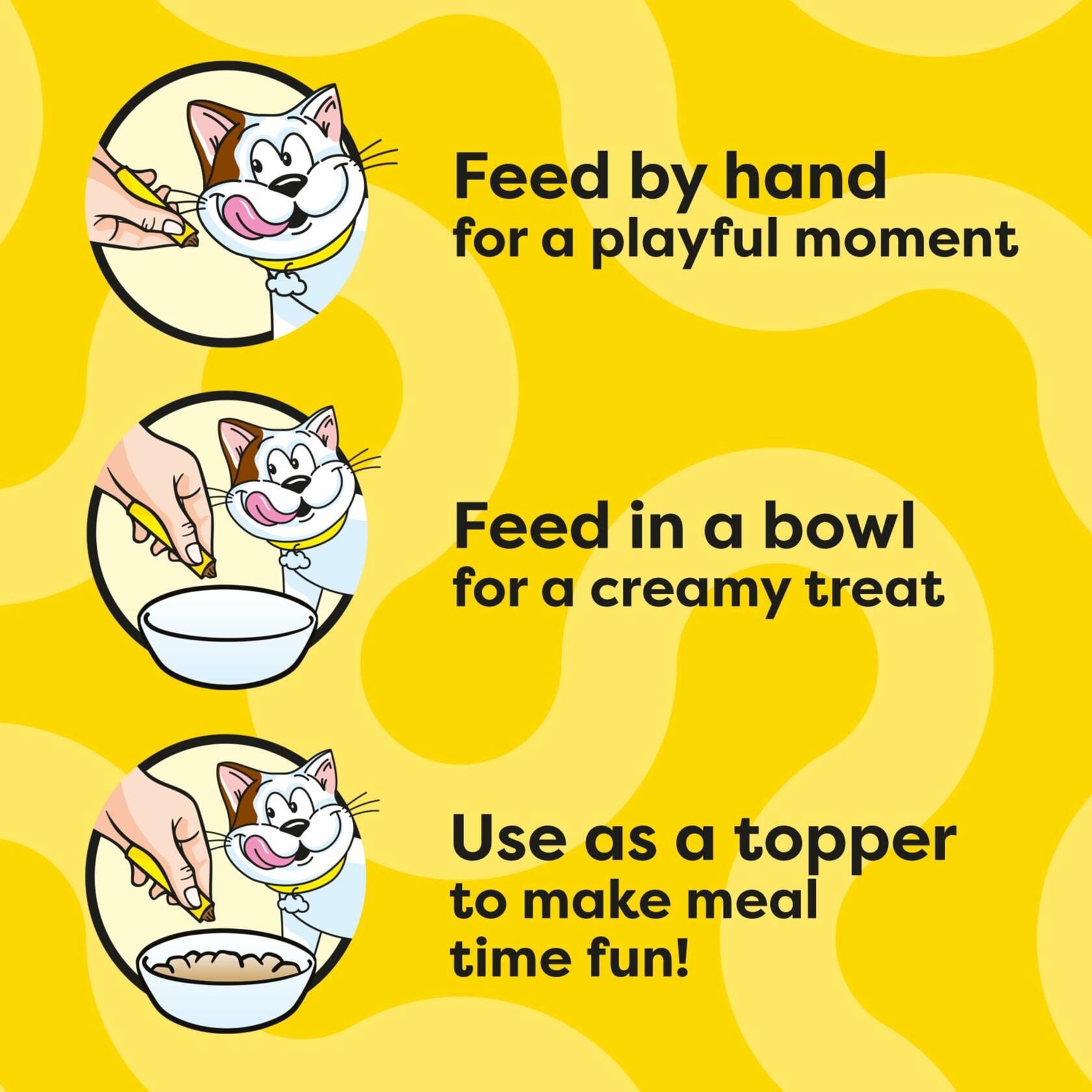 BestBy12/26 Temptations Creamy Puree Cat Treats Chicken & Salmon 16 Pouches