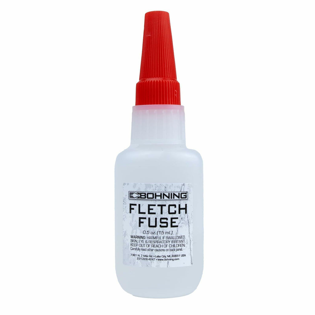 Bohning Fletch Fuse Instant Glue 1/2 oz Clear Adhesive for Archery