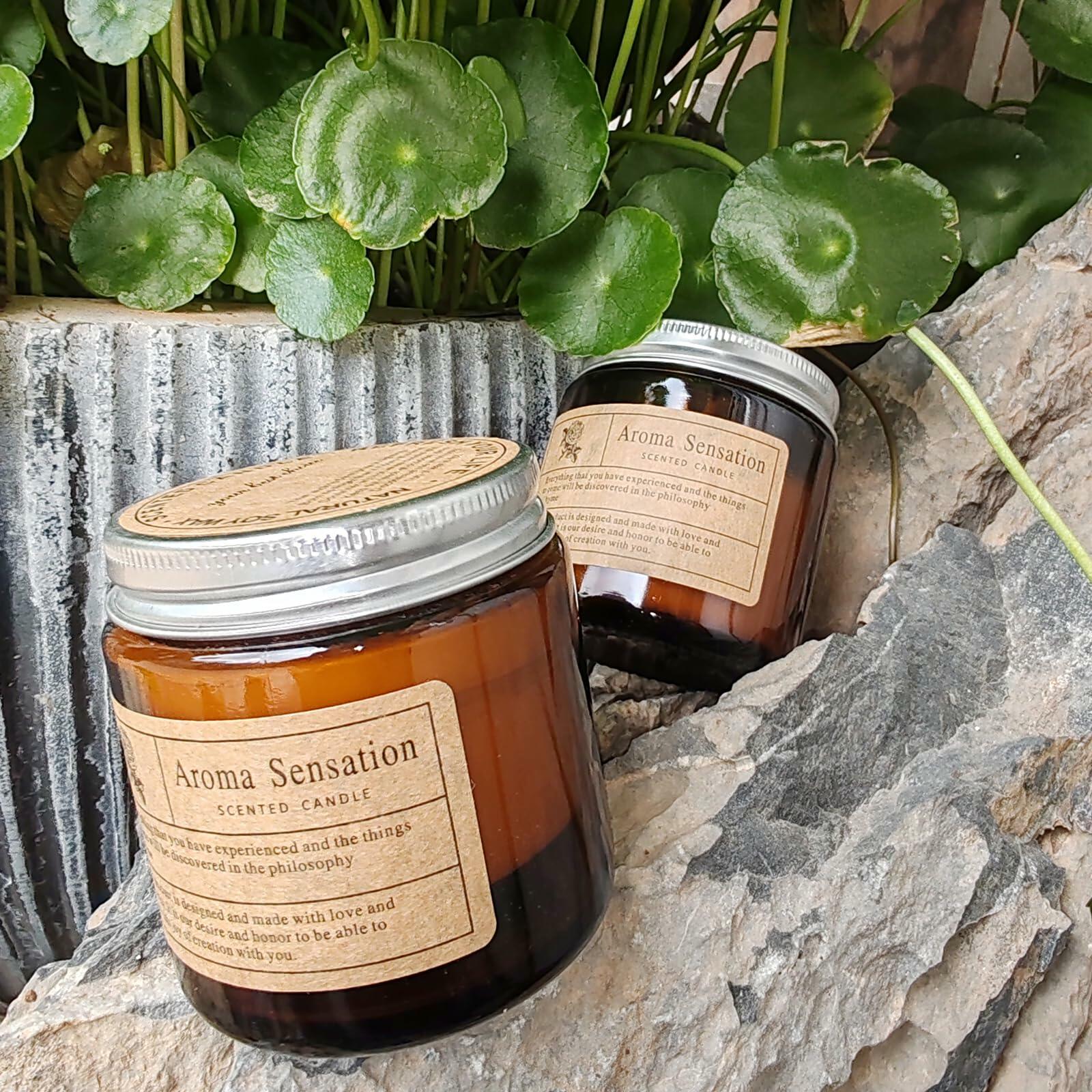 Aaicandle Bluebell Scented Candle 3.5oz Jar Birthday Gift