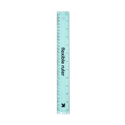 up&up Flexible Ruler 12" Turquoise - 12 Inch Flexible Ruler