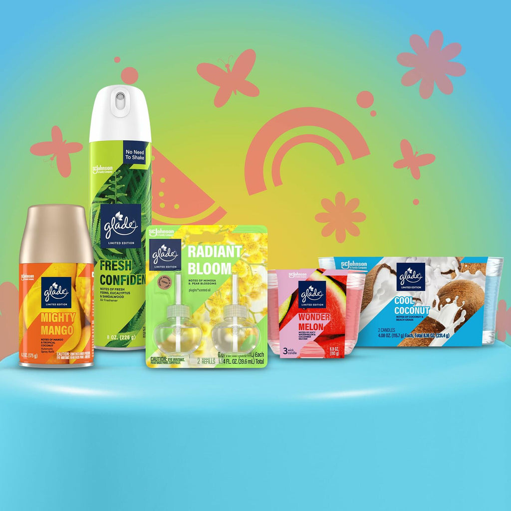 Glade PlugIns Refills Radiant Bloom Air Freshener 0.67oz 2 Count