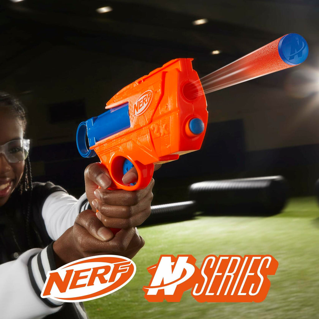 Nerf N Series Ward Blaster with 2 N1 Darts Kids Outdoor Game Ages 8+