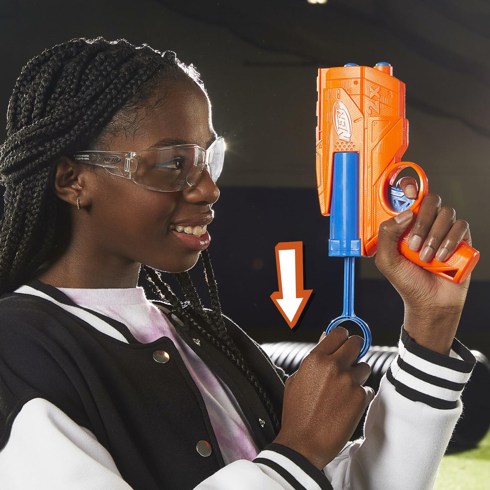 Nerf N Series Ward Blaster with 2 N1 Darts Kids Outdoor Game Ages 8+