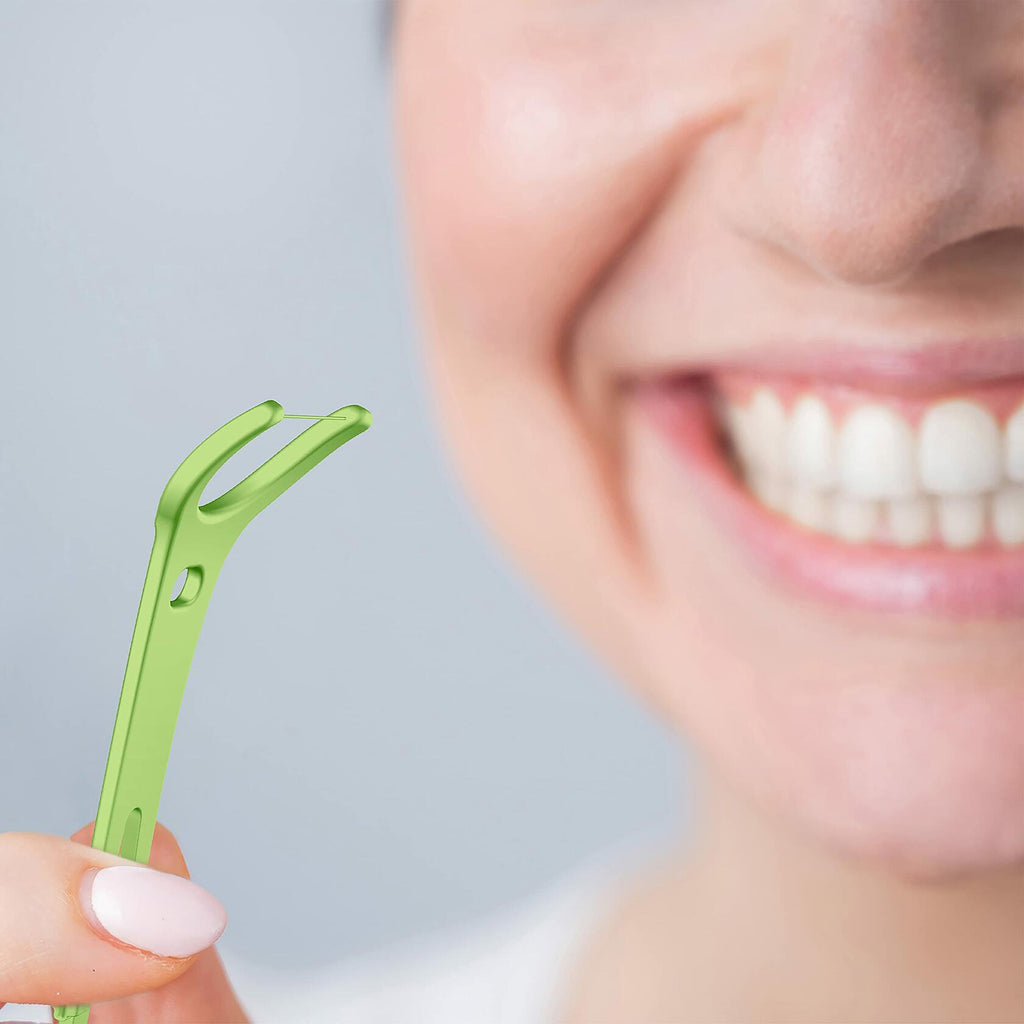 Plackers Back Teeth Micro Mint Dental Flossers 75 Count Delicious Mint Flavor
