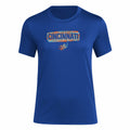 Adidas Women’s FC Cincinnati MLS Short Sleeve T-Shirt Royal Blue Small Tall