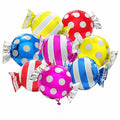 Deermon Candy Bar Mylar Foil Balloons 8 Pack Colorful Party Decor