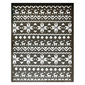 DDOUJOY Snowflake Deer Christmas Plastic Embossing Folder for Card Making
