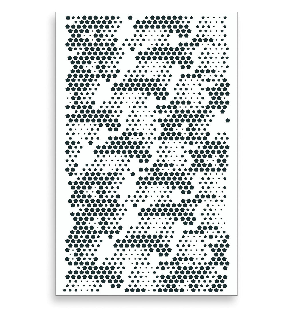Mylar Camo Stencils Camouflage Gun Paint RC Mask Model Pentagon X – Camo