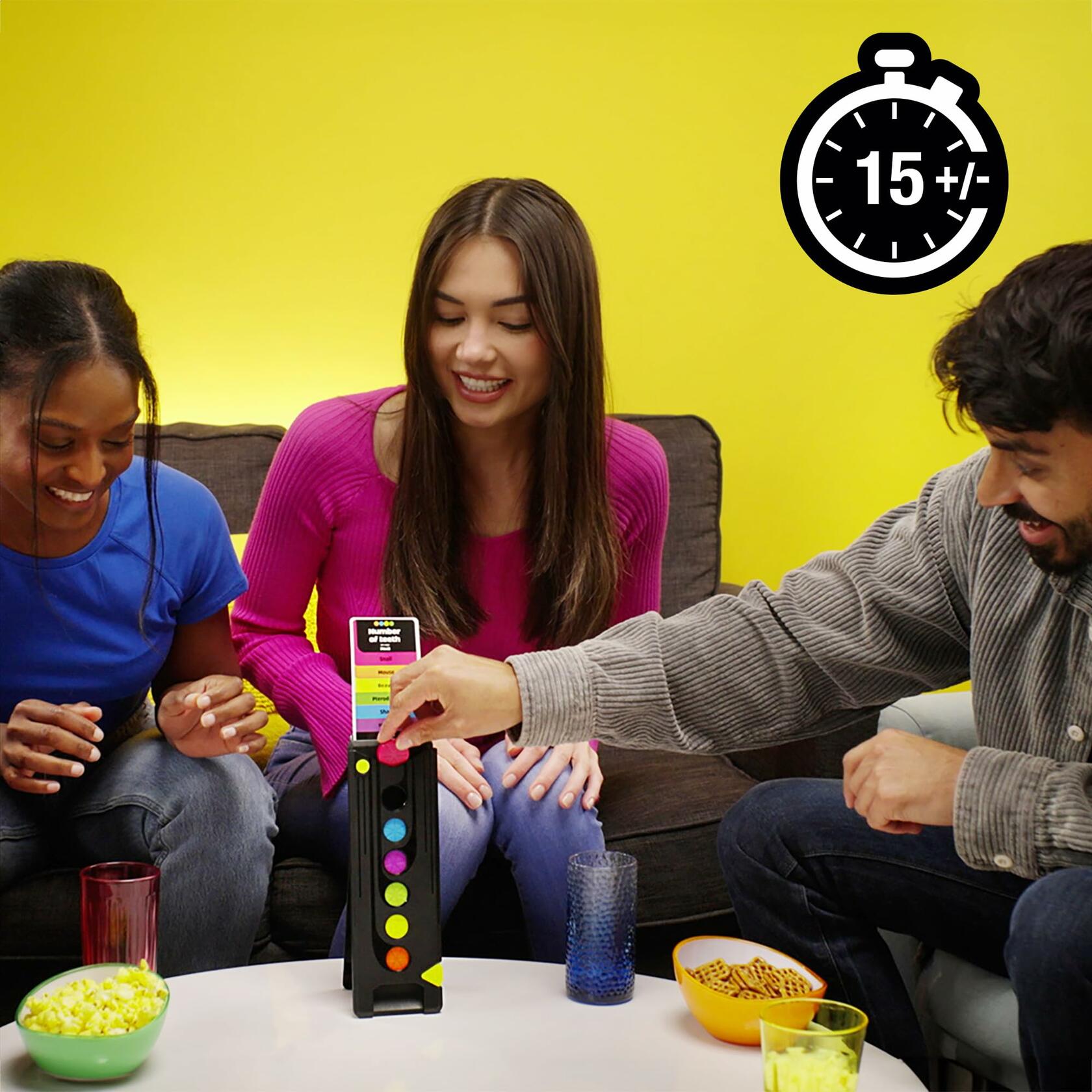 Drop Trivia Game | Electronic Party Game with Voice and Sounds | Ages 13+ | 2 or