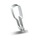 WJSYSHOP Screwdriver Shape Cookie Cutter Stainless Steel Silver