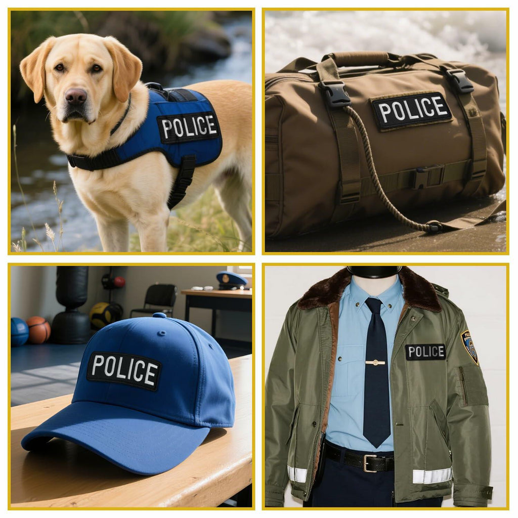 EMORBALS Patches, Press Badge Embroidered Patches for Backpacks, Jackets, Press