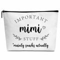 Gifts for Mimi Makeup Cosmetic Bag for Women Best Mimi Ever Grandma Gift C07