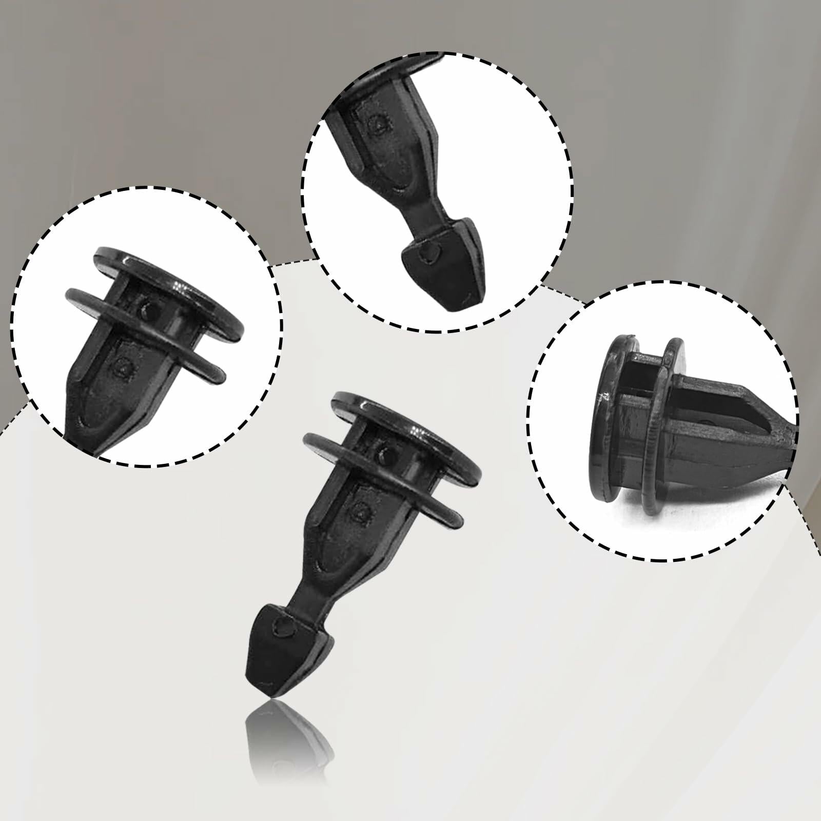50pcs Engine Cover Retainer Clips 91547-TZ5-A02 for Honda Acura