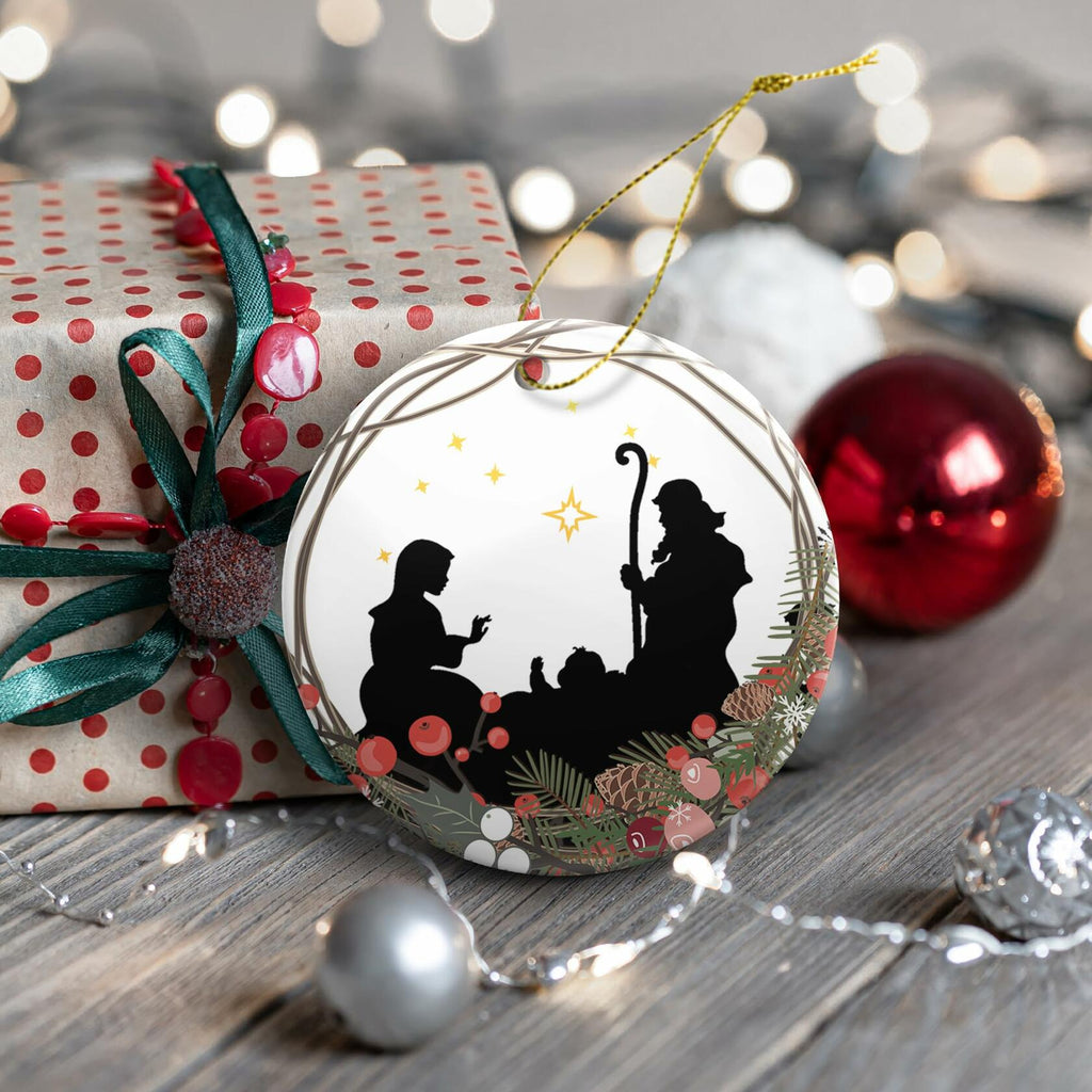 First Day of School Christmas Ornaments - Baby's 2024 Christmas Tree Decoration