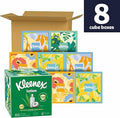 Kleenex 3-Ply Lotion Facial Tissue White 8 Count 54289