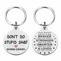 Viayen Teen Boys Valentines Day Gifts Keychain Love Grandpa and Grandma