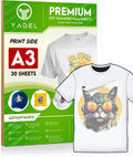 Yadel DTF Transfer Film A3 30 Pieces YL-0030 Easy Image Transfer Sheets
